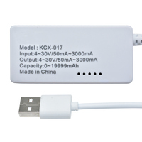 Medidor de Capacidad de Carga LCD USB, Voltímetro/Amperímetro, Multímetro, Prueba la Velocidad de Carga de Cables y Baterías, Nuevo