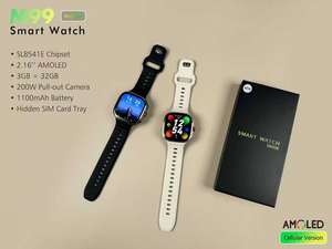 Montre connectée GPS NFC 5G M99 Android avec carte SIM, écran AMOLED 2,16 pouces, 3+32 Go, prise en charge des appels téléphoniques et des appels vidéo Bluetooth, caméras 2MP - Product Image 5