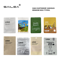 Sachets refermables personnalisés en PE, qualité alimentaire, anti-odeur, à fermeture éclair, à l'épreuve des enfants, pour emballage
