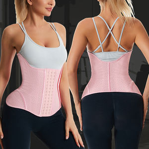 Vente en gros de ceinture de sport rose sablier ceinture de compression <span class=keywords><strong>fajas</strong></span> cinturillas gaines post-partum colombiennes pour les femmes - Product Image 1
