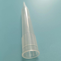 Utilisation en laboratoire 10UL 20UL 100UL 200UL 300UL 1000UL 1250UL 5ML 10ML Pointe de pipette en plastique