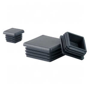 Đen vuông nhựa blanking <span class=keywords><strong>End</strong></span> Mũ Ghế chân ống Ống chèn phích cắm bung 10x10mm 13x13mm 15x15mm 16x16mm 50x50mm - Product Image 4