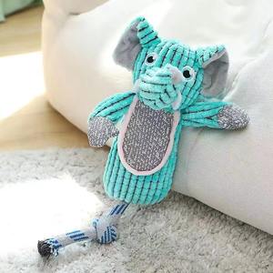 Sıcak satış <span class=keywords><strong>Pet</strong></span> köpek diş temizleme peluş hayvan oyuncaklar gıcırtılı interaktif karikatür moda gıcırtılı peluş çiğnemek oyuncak - Product Image 6