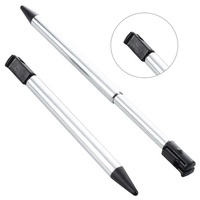 Stylet Tactile Télescopique en Métal pour Console de Jeu Nintendo 3DS XL LL Stylets Rétractables