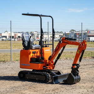 Oferta Especial: Nueva Excavadora Compacta de Orugas de Goma CDM6010 de 1 Tonelada, Mini Excavadora, Suministro Directo de Fábrica - Product Image 1