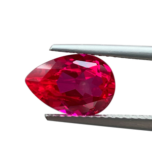 Pierres précieuses de laboratoire de forme fantaisie pierre Rubi en vrac laboratoire cultivé Pigeon sang rouge rubis pierre rubis prix par carat - Product Image 3