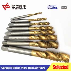 Machos de roscar de carburo de tungsteno sólido personalizables con recubrimiento AlTiN, 6 filos, para máquinas CNC, compatibles con OEM y ODM - Product Image 4