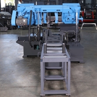 Máquina de sierra de cinta automática CNC para corte de metal, componentes de engranajes centrales de sierra de tensión mecánica, categoría de producto