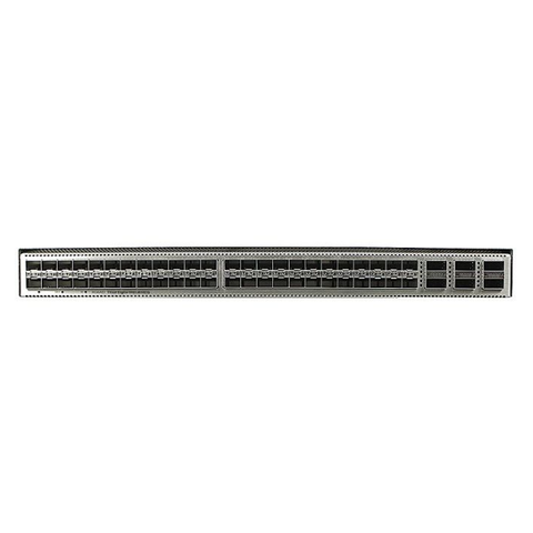 CE6863-48S6CQ-F switch 48*25G SFP28 6*100G QSFP28 2* AC power supply port side air outlet