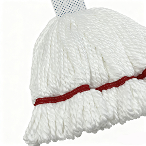 Bán Buôn Thương Mại Có Thể Tháo Rời Thực Tế Sợi Nhỏ Ổ Cắm Lau Đầu Refill Bộ Phận Cho Bệnh Viện Làm Sạch Sàn - Product Image 3
