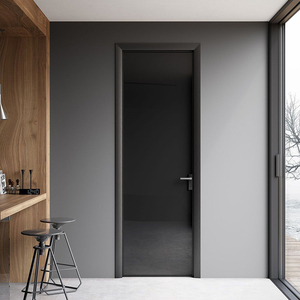 Portes intérieures en bois massif <span class=keywords><strong>Duret</strong></span> Chine, design moderne, surface finie, imperméables, garantie 2 ans, taille personnalisable pour chambre à coucher - Product Image 4