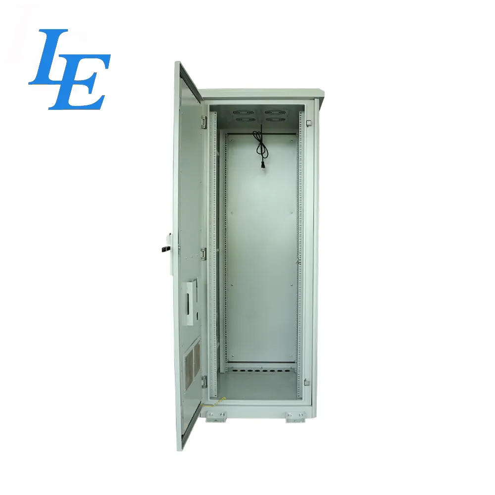 LE 19 Inch Aluminum Frame outdoor Network Server Rack Switch Cabinet