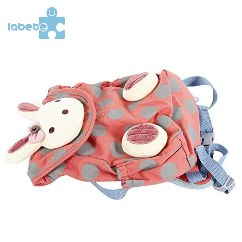 新しいデザイン人形ポータブルファッショナブルなトレンディなバッグキャリアウサギの女の子の赤ちゃんのバックパック