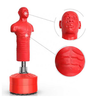 Sac de frappe de boxe personnalisé avec logo, mannequin en silicone avec remplissage de sable pour les arts martiaux, cible humanoïde