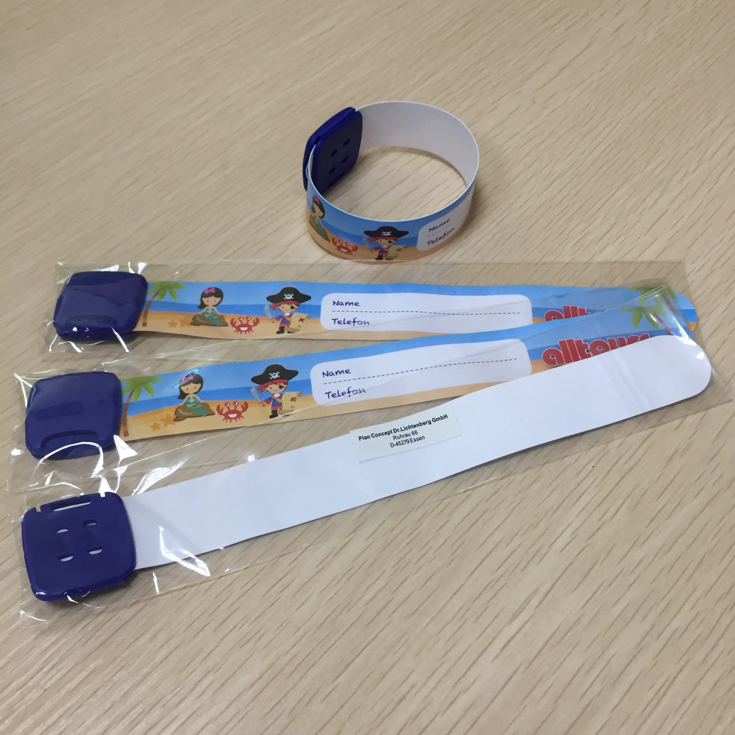 Herbruikbare Kid Polsbandjes Armband Voor Veiligheid Kids Tracking Polsband