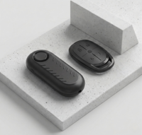 Alarme antivol à vibration pour moto et vélo, personnalisable, en ABS, résistante à l'eau