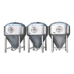 Kühl mantel Konischer Fermenter Craft Beer Brewing Equipment Gärtank