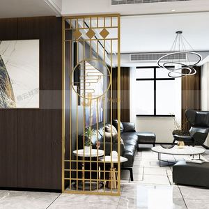 EX348 Modern Luxury Stainless Steel Multi-Functional Durable Wall Hall Divider Laser Cut Partitions for Hotel Lobby - Product Image 4