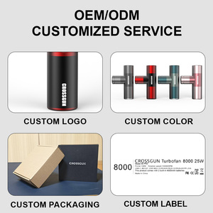 CROSSGUN BS350 Mini Pistola per Massaggio 3000RPM 4 Velocità in Lega <span class=keywords><strong>di</strong></span> Alluminio Massaggiatore Muscolare a Percussione Ricarica Type-C per Alleviare il Dolore - Product Image 3