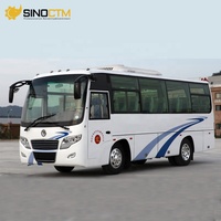 Bus touristique de luxe Dongfeng 8m Euro2 35 places pour les visites de la ville