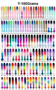 Coase Yaki 3 4 Tone Ombre color arcobaleno Festival treccia capelli sintetici <span class=keywords><strong>extension</strong></span> <span class=keywords><strong>per</strong></span> capelli all'uncinetto Tinsel Jumbo trecce di seta - Product Image 5