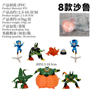 Vente en gros de la vie de la cellule toutes formes forme ultime Super Saiyan Figurines d'action PVC Modèle à collectionner Jouets pour enfants Cadeaux - Product Image 5