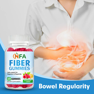 Gummies de fibres à faible MOQ pour la régularité intestinale, le confort digestif et une meilleure absorption des nutriments, contient des fibres alimentaires - Product Image 3