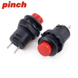 Pinch <b>Push</b> <b>Button</b> <b>Switch</b> 12mm Round Head Solder Terminal Mechanical Industrial Control - Product Image 4