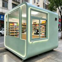 Conteneur mobile préfabriqué de petite taille pour magasin, bar et café, idéal pour la saison estivale - Vente en gros directe usine Chine
