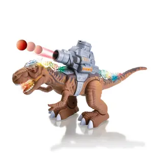 2022電子電池式手動ウォーキング恐竜おもちゃ銃弾恐竜ロボット恐竜デジュゲテ恐竜おもちゃ