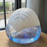 Diffuseurs d'arômes électriques portables en plastique écologiques à ions négatifs pour la maison, la chambre et l'hôtel avec LED