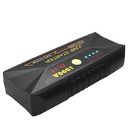 Démarreur de secours portable pour voiture avec écran numérique, charge USB-C, courant de pointe 30000A pour camions