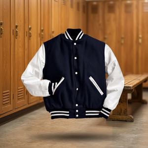 Chaqueta universitaria personalizada de alta calidad para hombre Último diseño con logotipo personalizado para invierno-Venta completa - Product Image 3