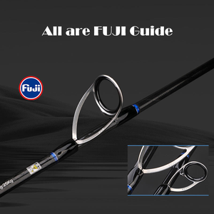 Canne à pêche Newbility de haute qualité 1,8 m 1,98 m en fibre de carbone pour eau salée FUJI Spinning Casting Rod - Product Image 5