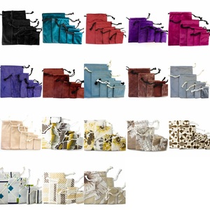Soldes Exceptionnelles : Sacs en Toile de Velours Hollandais avec Cordon de Serrage, Pochettes pour Bijoux et Emballage Cadeau – En Stock - Product Image 1