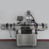 Équipement de bouchage de bouteilles avec alimentateur automatique de bouchons, compatible avec une machine de remplissage/étiquetage