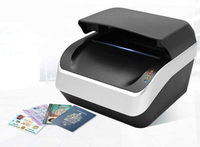 Scanner de documents OCR de bureau mains libres USB pour passeports et cartes d'identité avec fonctions anti-contrefaçon MRZ et de vérification croisée