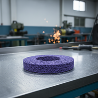 PMS 300*150*45mm violet diamant propre et bande disque meule meuleuses d'angle élimine la rouille