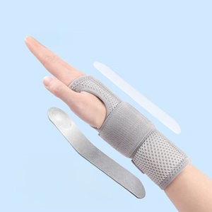 Penyangga Pergelangan Tangan Medis Pelindung untuk Terowongan Karpal, Tangan Kiri, Pelat Aluminium, Penutup Hook and Loop, Penyangga Aman, Tali Pengikat Pelindung - Product Image 4