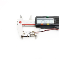 Moteur pas à pas miniature à aimant permanent 5.0V DC 3.0mm à angle droit, à couple élevé, avec boîte de vitesses 42:1