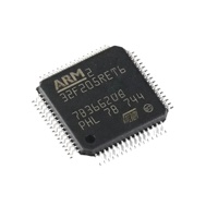 Microcontrolador STM32F205RET6 de 32 Bits para Cortex-M3 con Memoria Flash de 512 KB, Paquete de 64 LQFP