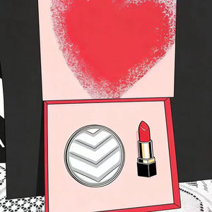Ensemble de <span class=keywords><strong>maquillage</strong></span> rose édition limitée haut de gamme personnalisé, nouveau produit, best-seller, lot de deux pièces, échantillon gratuit - Product Image 2