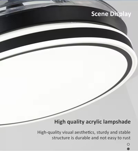 Hiện Đại 48-Inch Quạt Trần Thông Minh 6 Tốc Độ Gió Tiết Kiệm Năng Lượng Điều Khiển Từ Xa LED Quạt Làm Mát Phòng Khách LED Quạt Trần - Product Image 4