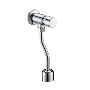 Comercial cromado baño Baño grifo de latón de lapso de tiempo de la válvula de descarga - Product Image 3