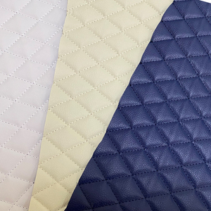 Thời Trang Đa Quilted Tổng Hợp Kiểm Tra Da Tổng Hợp Pvc Thêu Da - Product Image 2