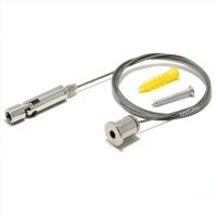 Accessoires de montage pour luminaire de plafond, sortie latérale, suspension de câble, serrage réglable, vis de blocage, pince pour câble