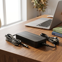 Adaptateur d'alimentation de bureau 12V 9A 108W 100-240V AC/DC avec charge rapide et protection contre la surcharge pour appareils électriques