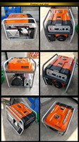 RAISE RZ3900CX Hochleistungs-3kVA-Luftgekühlter Benzingenerator 2,8kW 230V 50/60Hz 15L Kraftstofftank Leichtgewichtig Unterbrechungsfrei