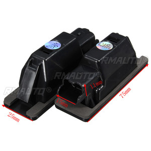 2 pièces, éclairage de plaque d'immatriculation LED pour voiture, blanc, pour Peugeot 207 308, pour Citroën Berlingo C2 C3 Pluriel Baujahr C4 C5 C6 - Product Image 6