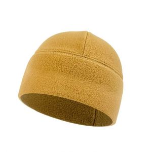 Soft Warm Polar Skull <b>Beanie</b> Custom Embroidery Logo Private Label Unisex Polyester <b>Fleece</b> Watch Cap Promotion Gift - Product Image 1